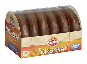 Wicklein Feine Nürnberger Burggraf Lebkuchen Vollmilch (200 g)