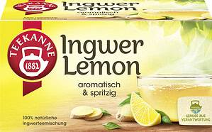 Teekanne Ingwer Lemon (20 Teebeutel, 35 g)