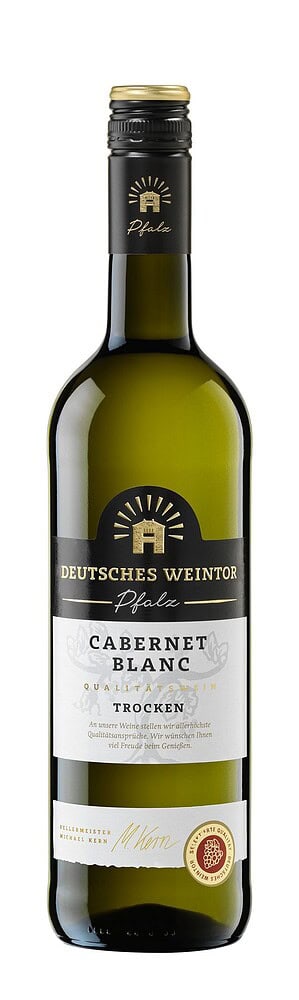 Deutsches Weintor Pfalz Cabernet Blanc QbA trocken (0,75 l)