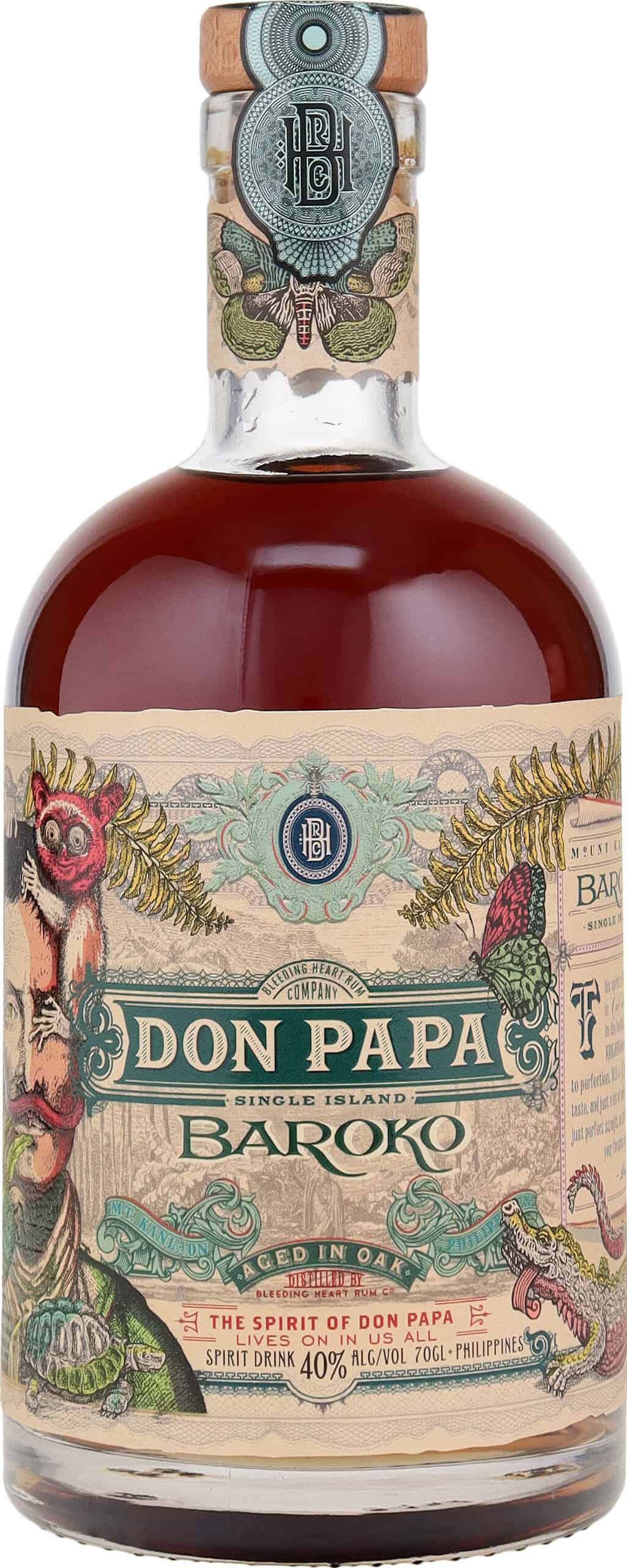 Don Papa Baroko 40 % Vol. ( 0,7 l )
