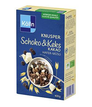 Kölln Knusper Schoko & Keks Kakao Hafer-Müsli (400 g)