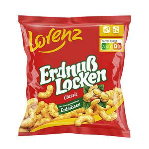 Lorenz Erdnuss Locken Classic 20 Kleinbeutel je 30g (600 g)