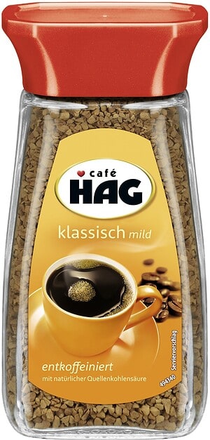 Kaffee HAG Klassisch Mild Entkoffeiniert  (100 g )