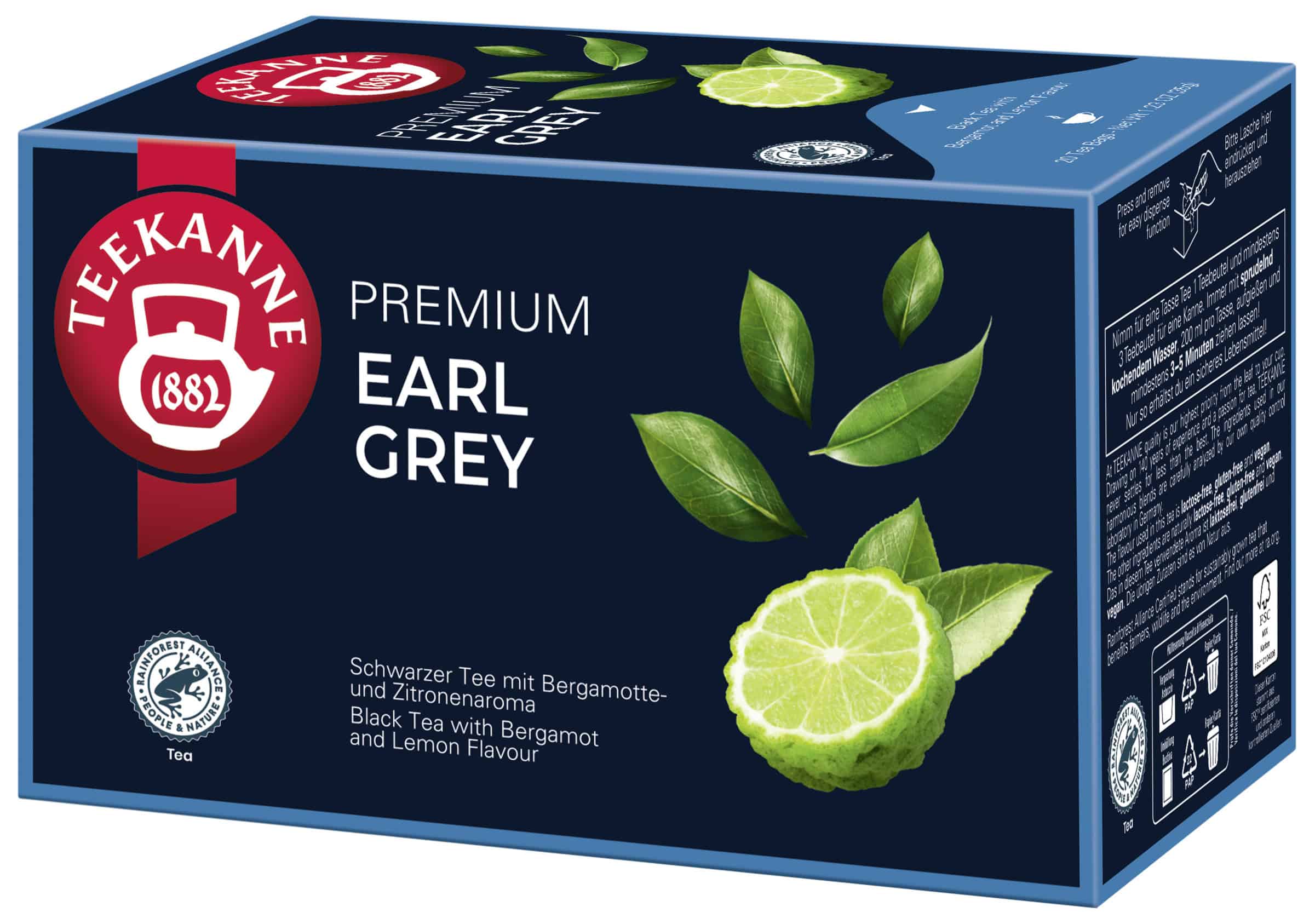 Teekanne Gastro Premium Earl Grey (20 Teebeutel, 35 g)