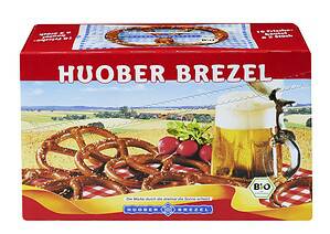 HUOBER Große Bio Brezel 10 × 2 × 20 g  (400 g)