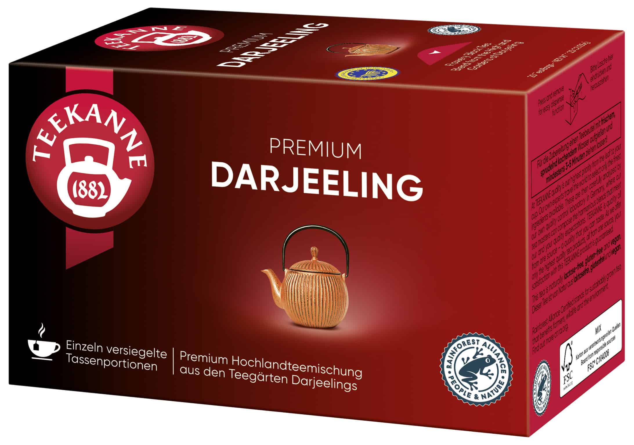 Teekanne Gastro Darjeeling (20 Teebeutel, 35 g)