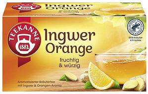 Teekanne Ingwer Orange (18 Teebeutel, 32,4 g)