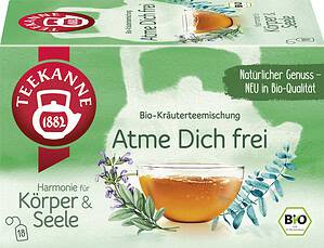 Teekanne Bio Atme Dich Frei (18 Teebeutel, 36 g)