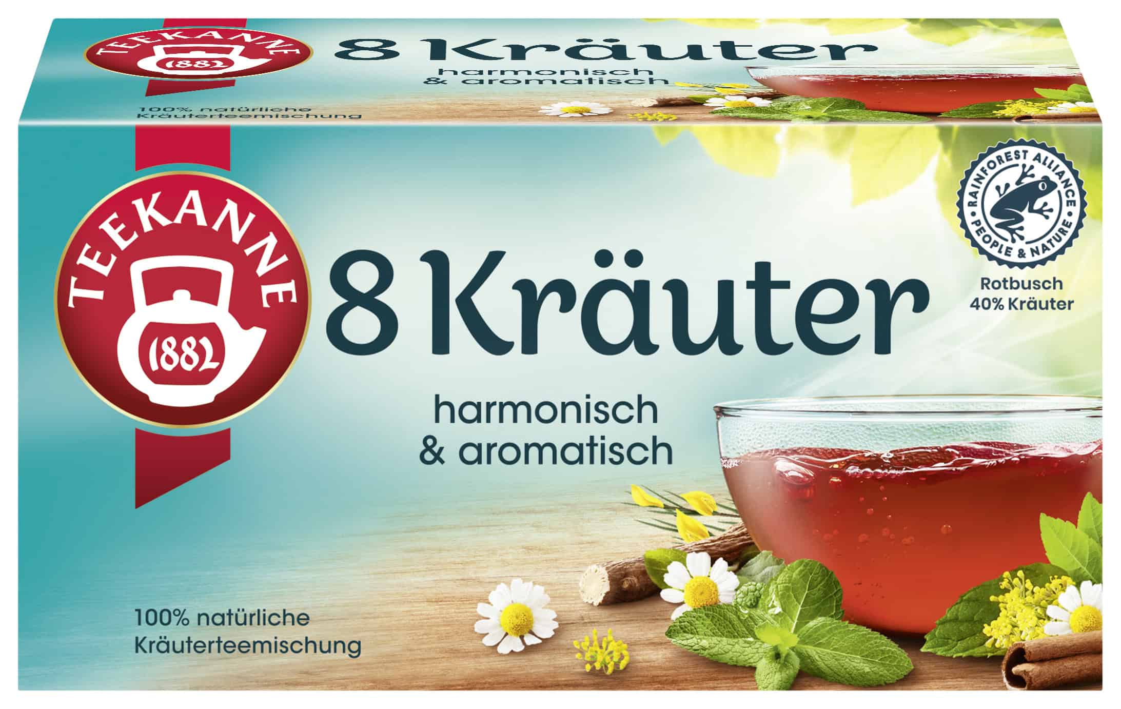 Teekanne 8 Kräuter Tee (40 g)