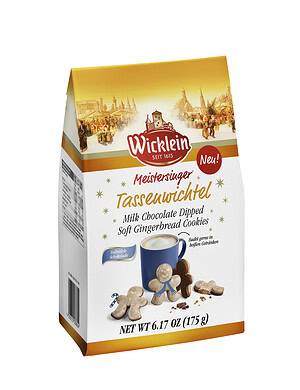 Meistersinger Tassenwichtel glasiert mit Vollmilchschokoladenboden (175 g)
