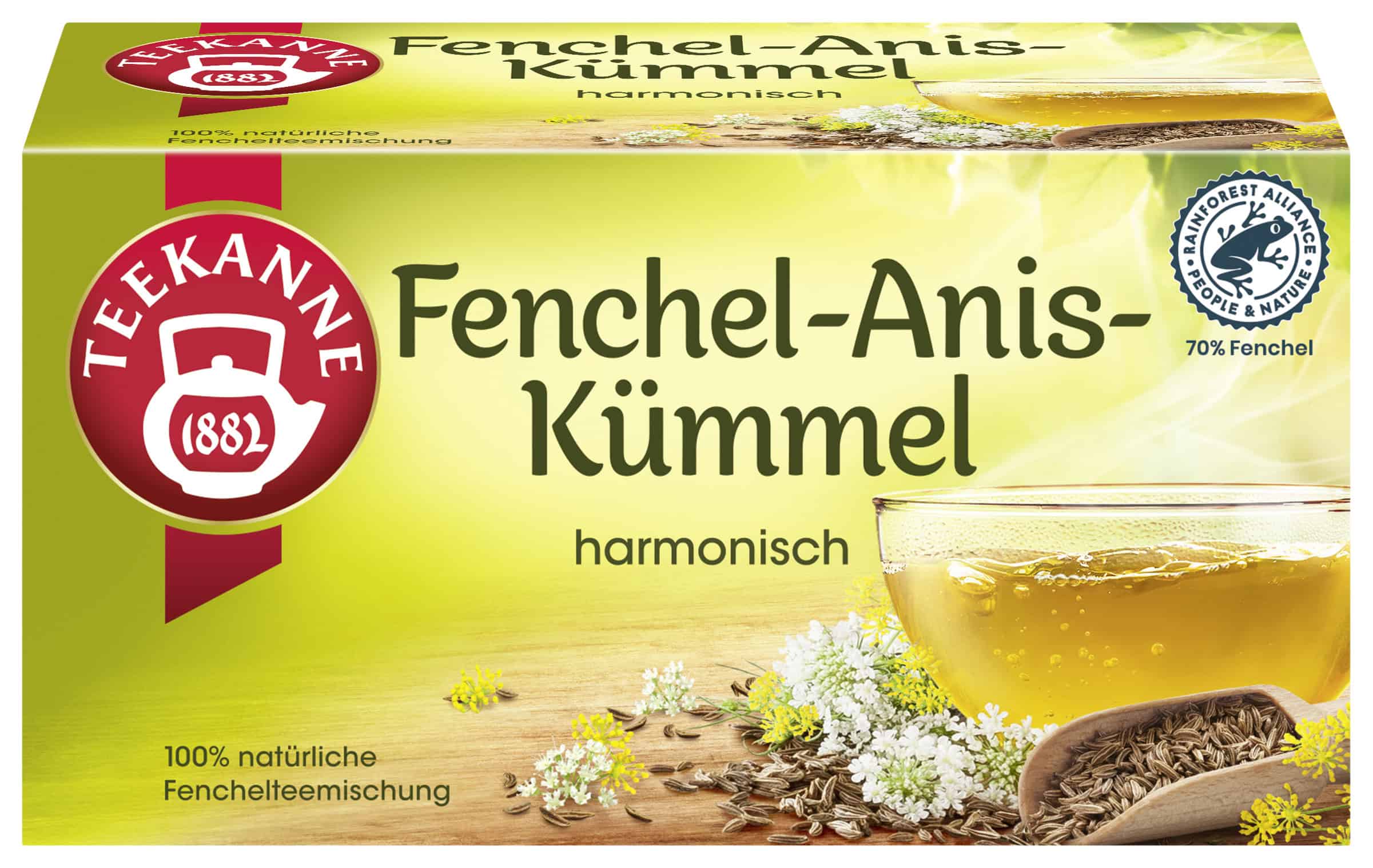 Teekanne Fenchel-Anis-Kümmel (20 Teebeutel, 40 g)