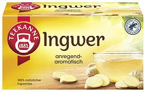 Teekanne Ingwer Tee (18 Teebeutel, 36 g)
