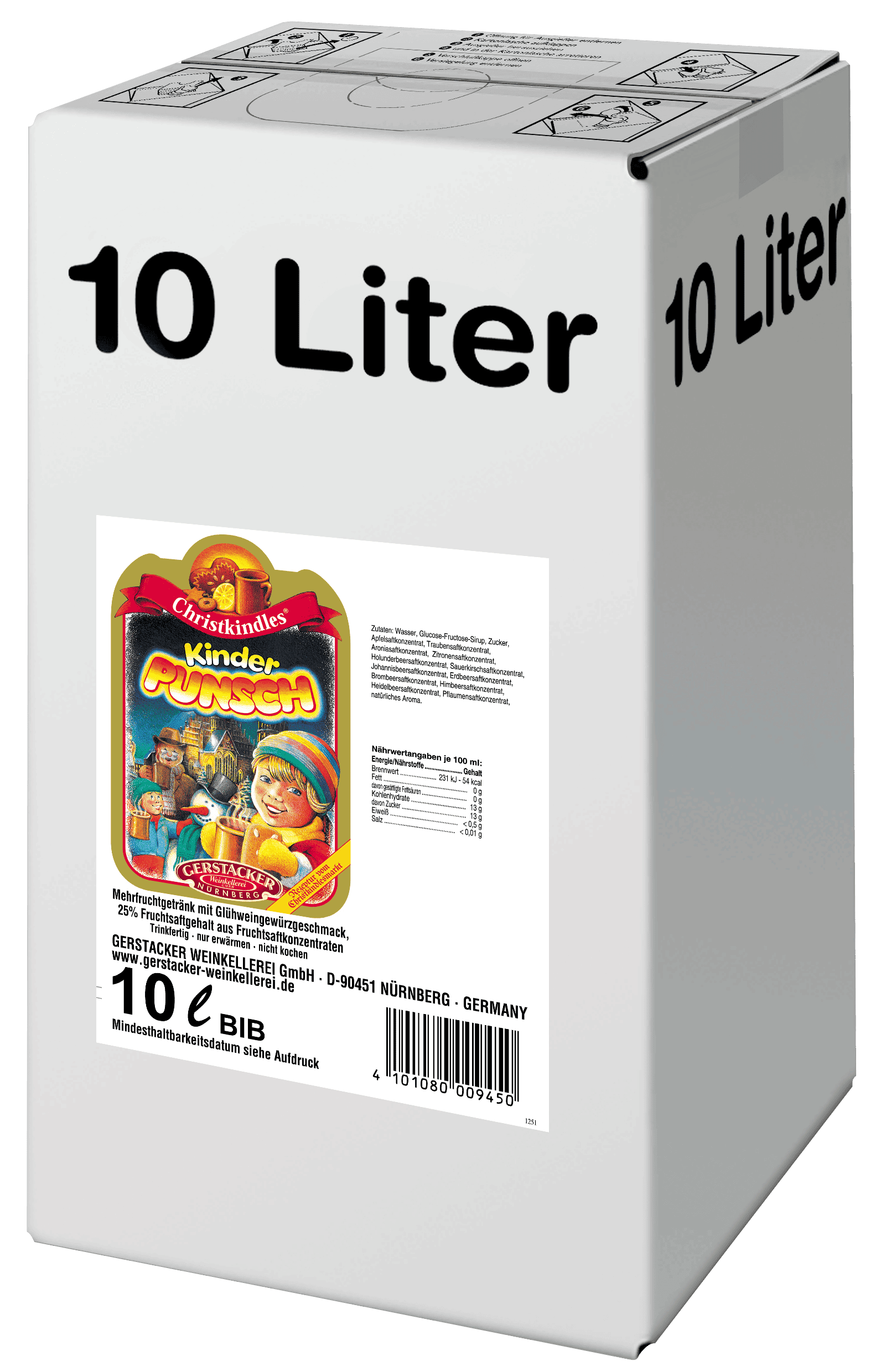 Christkindels Kinderpunsch alkoholfrei 10 L