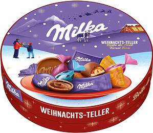 Milka Weihnachtsteller 19 Stück 195 g