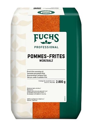 Fuchs Pommes-Frites-Würzsalz 2 kg