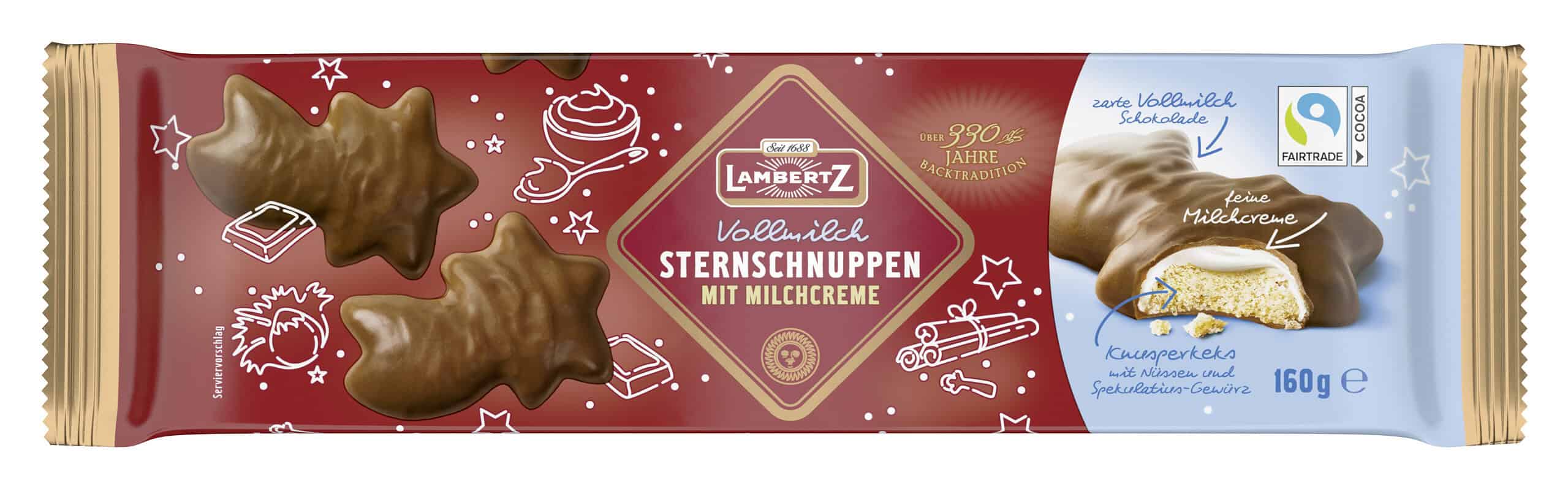 Lambertz Sternschnuppen Milchcreme Vollmilch 160 g