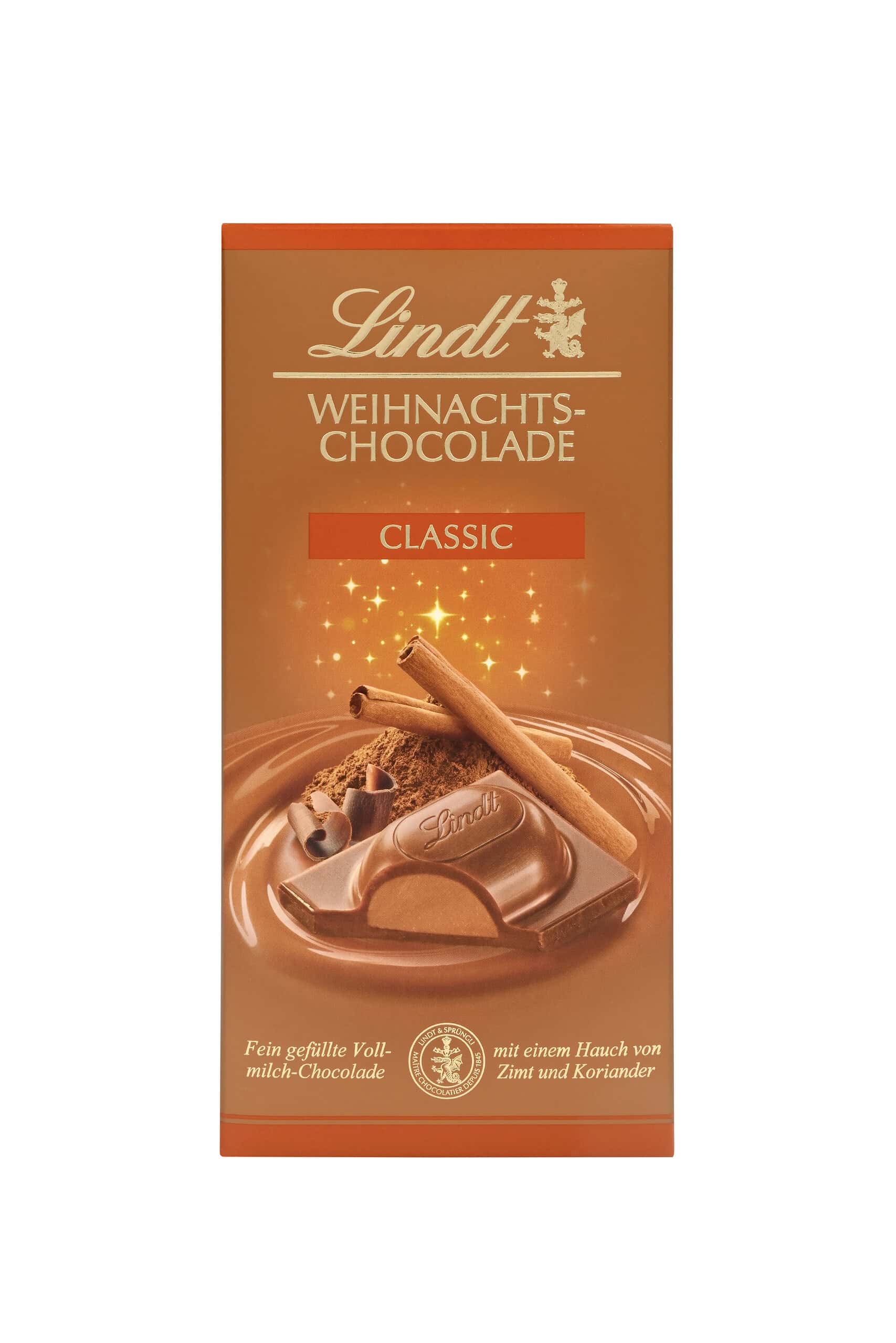 Lindt Weihnachts-Chocolade Classic 100 g