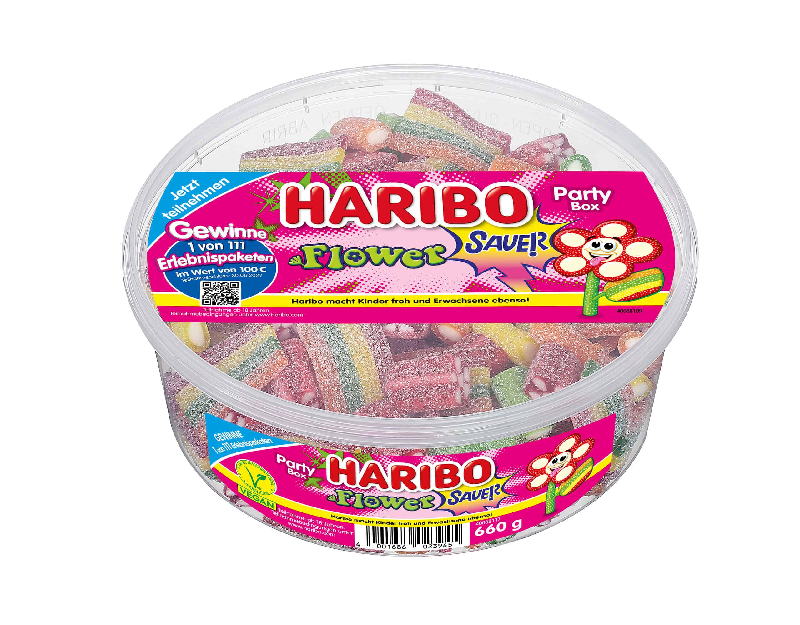 HARIBO Flower Sauer Party Box 660 g