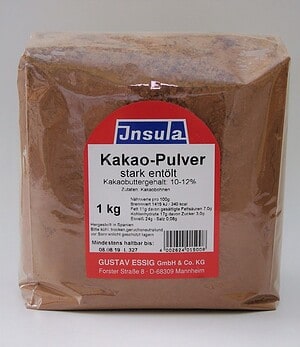 Insula Kakaopulver stark entölt hell 1 kg