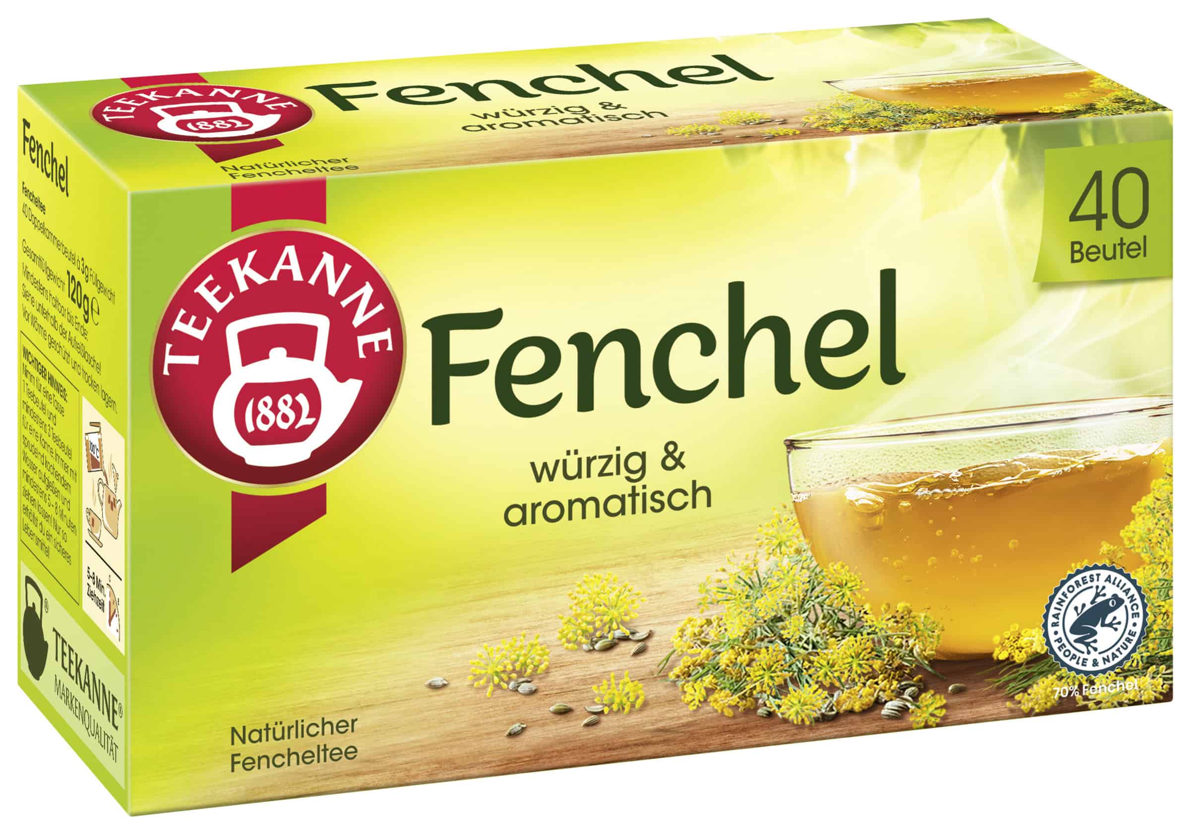 TEEKANNE Fenchel 40 x 3 g (120 g)