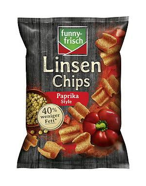 funny-frisch Linsen Chips Paprika – 90 g