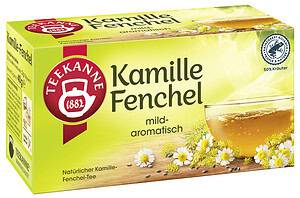 TEEKANNE Kamille-Fenchel Tee – 20 Beutel, 40 g