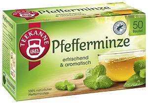 TEEKANNE Pfefferminze – 50 Beutel, 112,5 g
