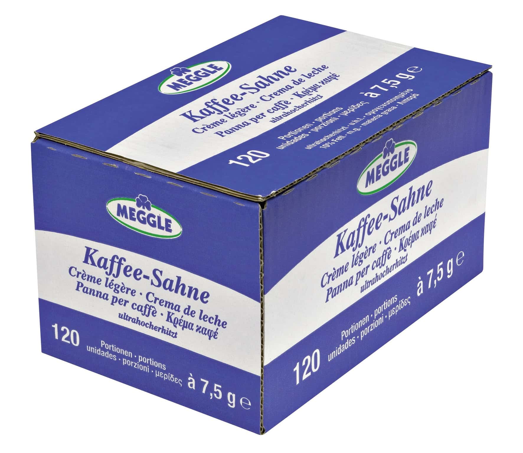 MEGGLE Kaffeesahne 10 % 120 × 7,5 g (900 g)