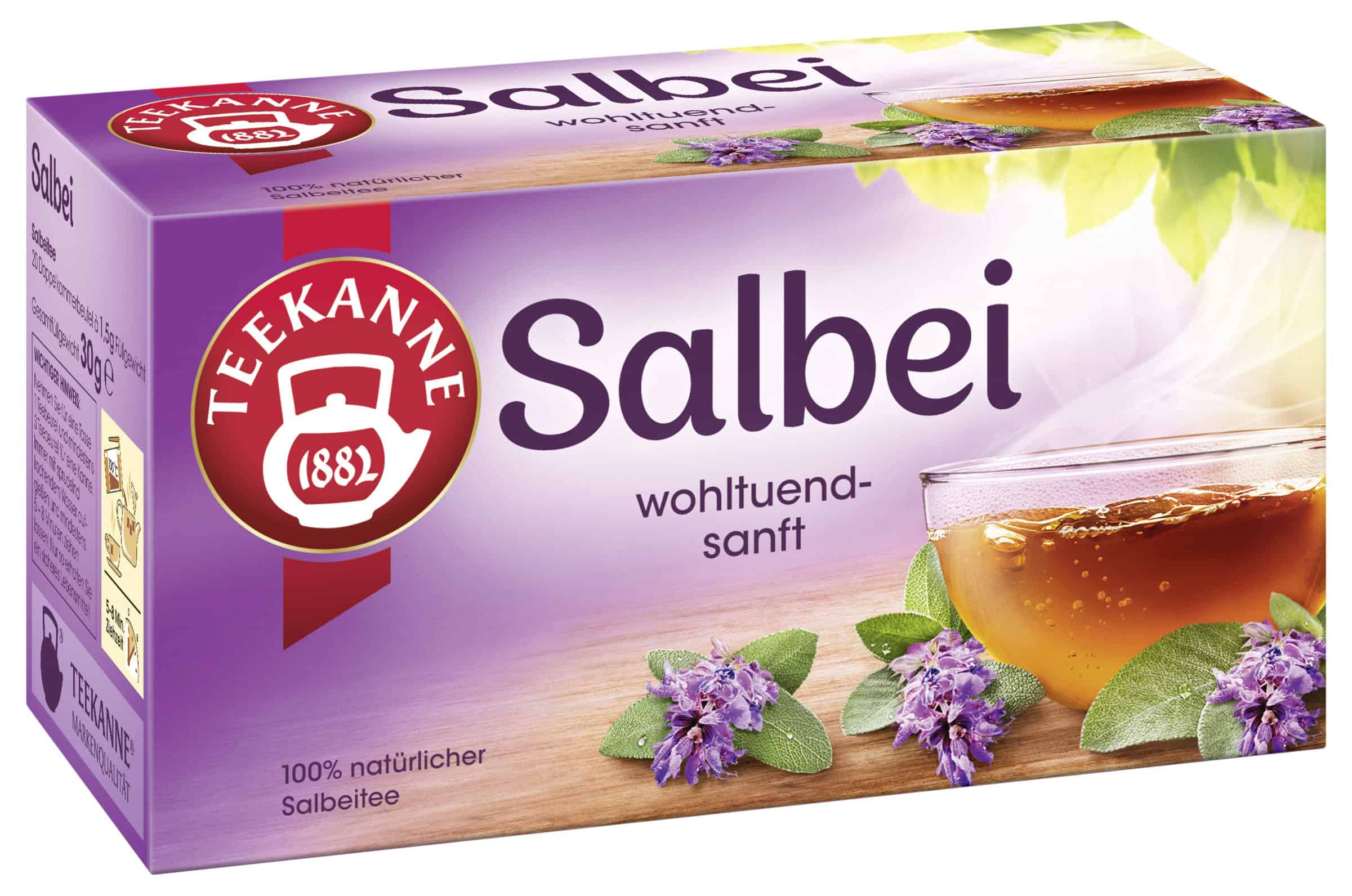 TEEKANNE Salbeitee – 20 Beutel, 30 g