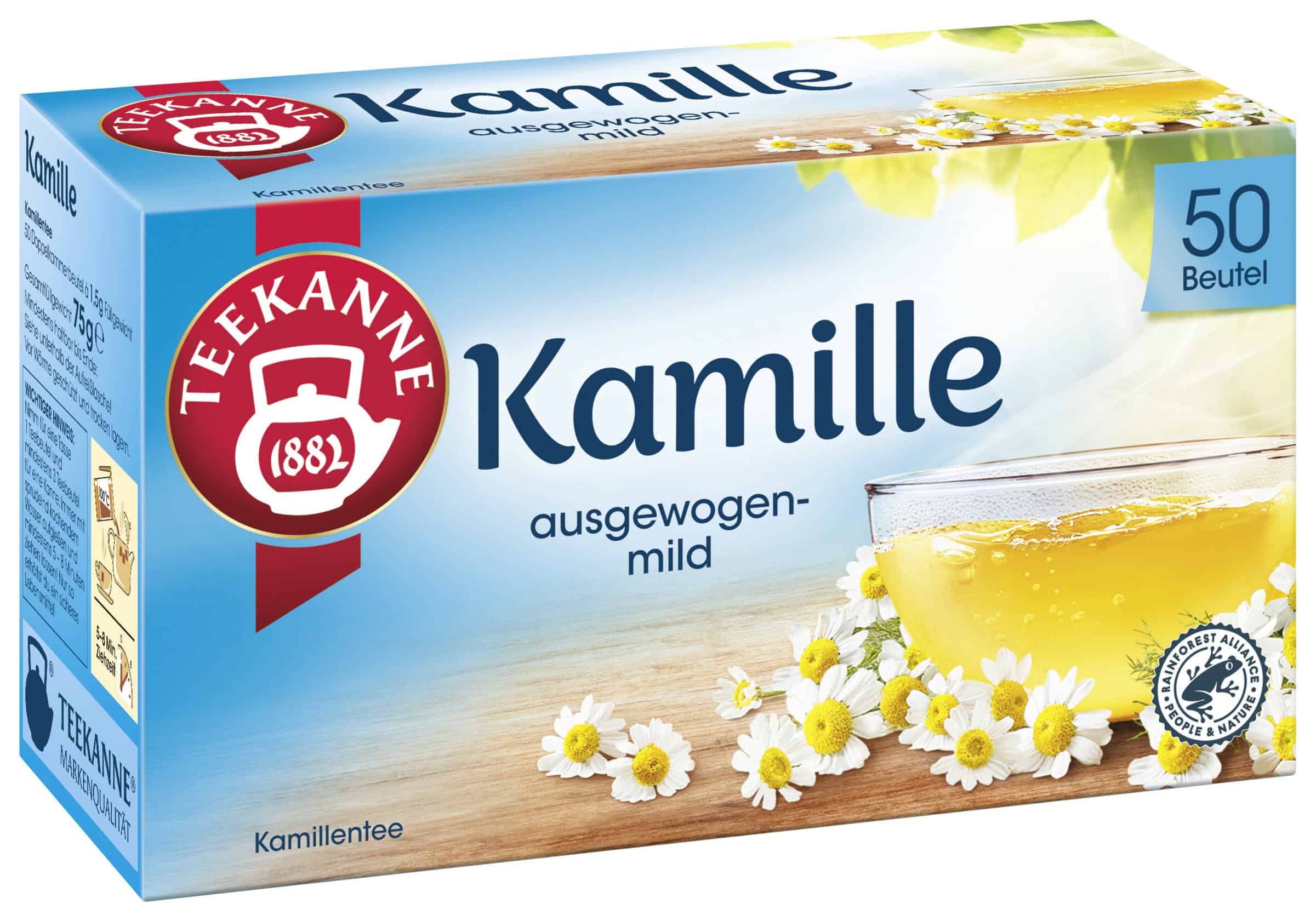 TEEKANNE Kamille 50 Beutel – 75 g